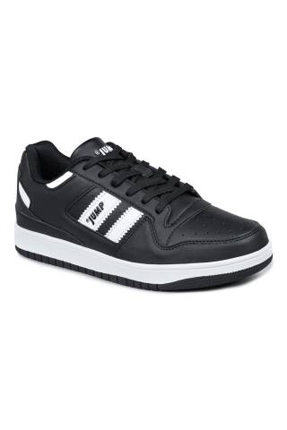 28709 Siyah - Beyaz Kadın Sneaker Günlük Spor Ayakkabı - 3