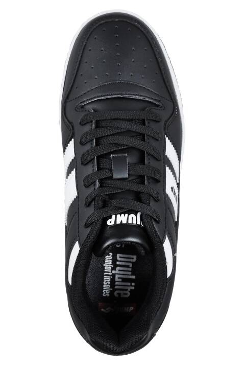 28709 Siyah - Beyaz Kadın Sneaker Günlük Spor Ayakkabı - 4