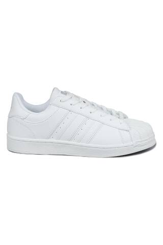 28787 Beyaz Kadın Sneaker Günlük Spor Ayakkabı - Jump
