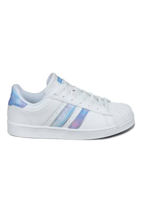 28787 Beyaz Kadın Sneaker Günlük Spor Ayakkabı - 1