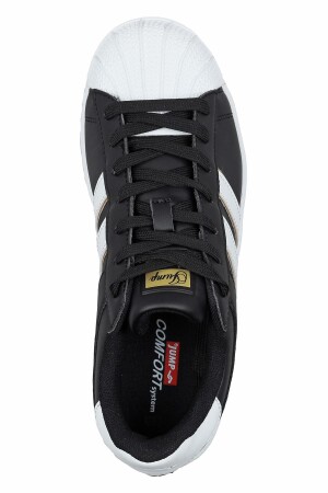28787 Siyah - Beyaz Kadın Sneaker Günlük Spor Ayakkabı - 7