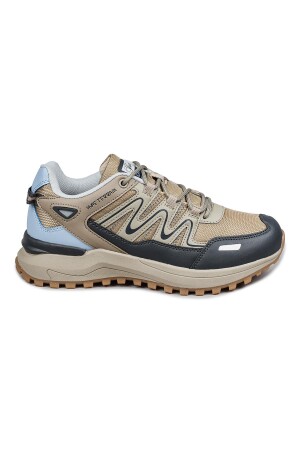 28792 Bej - Gri Kadın Outdoor Spor Ayakkabı 