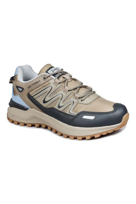 28792 Bej - Gri Kadın Outdoor Spor Ayakkabı - 6