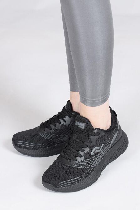 29038 Siyah Kadın Sneaker Günlük Spor Ayakkabı - 3