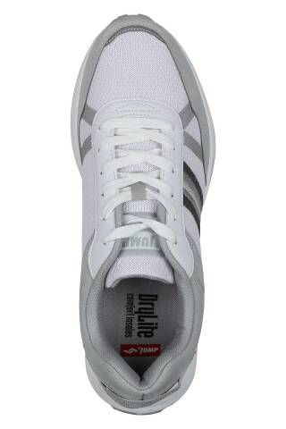29052 Beyaz - Gri Erkek Sneaker Günlük Spor Ayakkabı - 8