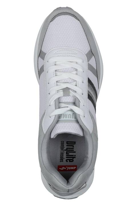 29052 Beyaz - Gri Erkek Sneaker Günlük Spor Ayakkabı - 8