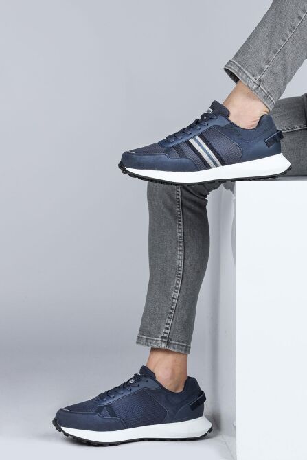 29052 Lacivert Erkek Sneaker Günlük Spor Ayakkabı - 4