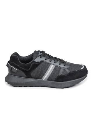29052 Siyah Erkek Sneaker Günlük Spor Ayakkabı - Jump