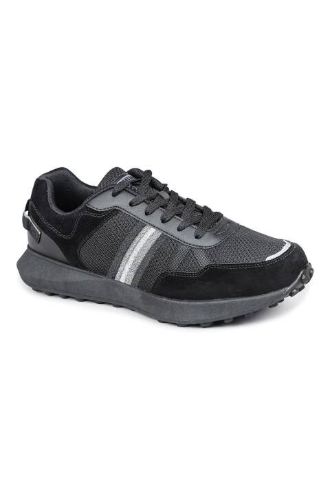 29052 Siyah Erkek Sneaker Günlük Spor Ayakkabı - 7