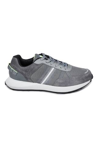 29052 Gri Erkek Sneaker Günlük Spor Ayakkabı - Jump