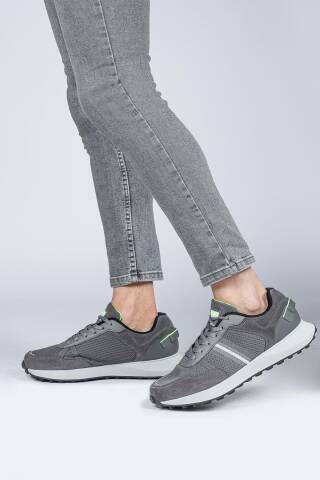29052 Gri Erkek Sneaker Günlük Spor Ayakkabı - Jump (1)