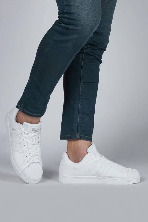 29055 Beyaz Erkek Sneaker Günlük Spor Ayakkabı - 3