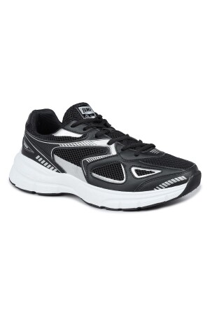 29064 Siyah - Gri Erkek Sneaker Günlük Spor Ayakkabı - Jump (1)