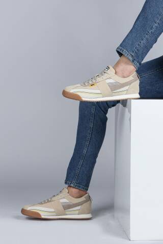 29072 Bej - Gri Erkek Sneaker Günlük Spor Ayakkabı - 3