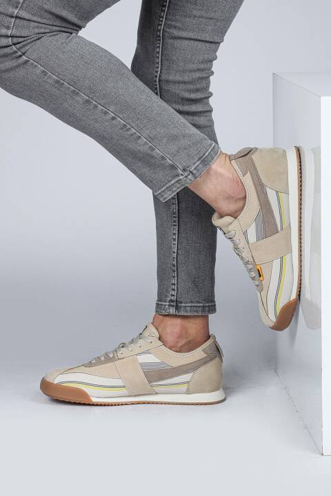 29072 Bej - Gri Erkek Sneaker Günlük Spor Ayakkabı - 5
