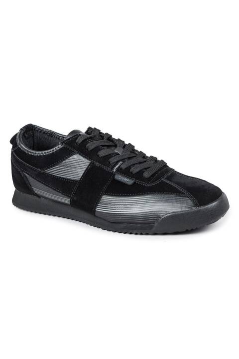 29072 Full Siyah Erkek Sneaker Günlük Spor Ayakkabı - 5