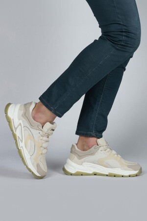 29085 Bej Erkek Sneaker Günlük Spor Ayakkabı - Jump (1)
