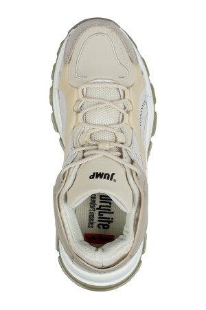 29096 Bej Kadın Sneaker Günlük Spor Ayakkabı - 7