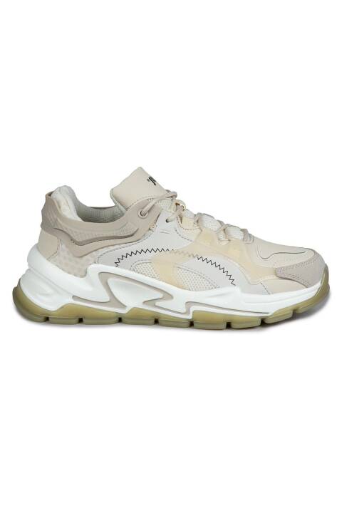 29096 Bej Kadın Sneaker Günlük Spor Ayakkabı - 1