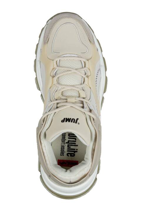 29096 Bej Kadın Sneaker Günlük Spor Ayakkabı - 8