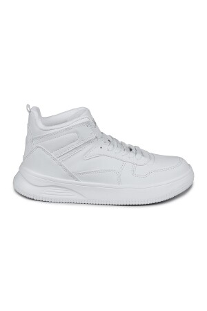 29100 Yüksek Bilekli Beyaz Kadın Sneaker Günlük Spor Ayakkabı - 1