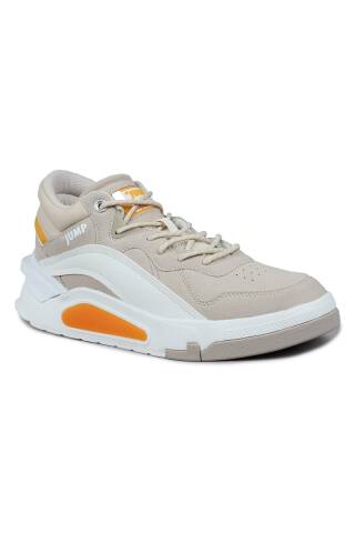 29103 Yüksek Bilekli Bej Erkek Sneaker Günlük Spor Ayakkabı - 3