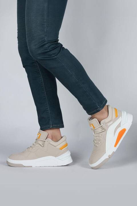 29103 Yüksek Bilekli Beyaz Erkek Sneaker Günlük Spor Ayakkabı - 6