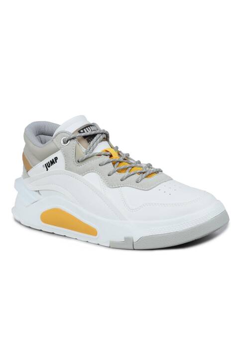 29103 Yüksek Bilekli Beyaz Erkek Sneaker Günlük Spor Ayakkabı - 8