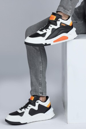 29103 Yüksek Bilekli Siyah Erkek Sneaker Günlük Spor Ayakkabı - 4