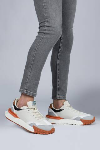 29104 Camel - Bej Erkek Sneaker Günlük Spor Ayakkabı - Jump (1)