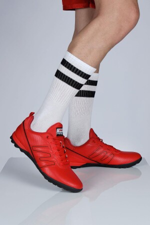 29112 Kırmızı Halı Saha Krampon Futbol Ayakkabısı - 3