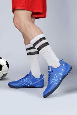 29112 Royal Mavi Halı Saha Krampon Futbol Ayakkabısı - Jump (1)
