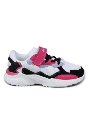 29189 Cırtlı Beyaz - Lila Kız Çocuk Sneaker Günlük Spor Ayakkabı - 1