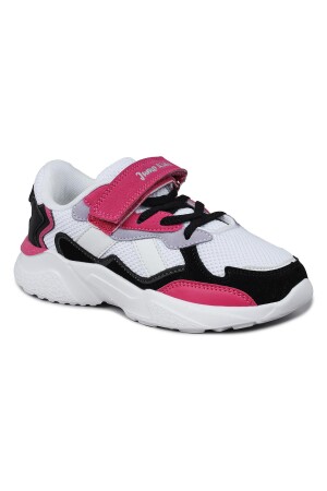 29189 Cırtlı Beyaz - Lila Kız Çocuk Sneaker Günlük Spor Ayakkabı - 6