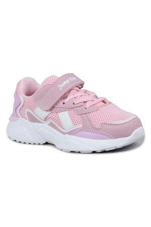 29189 Cırtlı Pembe - Beyaz Kız Çocuk Sneaker Günlük Spor Ayakkabı - 6