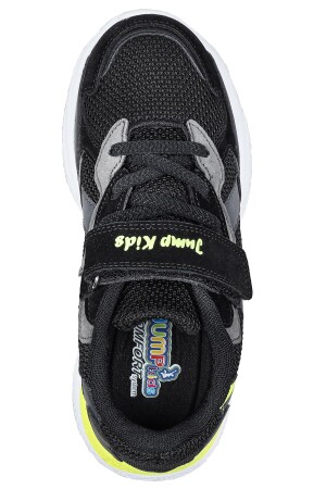 29189 Cırtlı Siyah - Gri Üniseks Çocuk Sneaker Günlük Spor Ayakkabı - 7