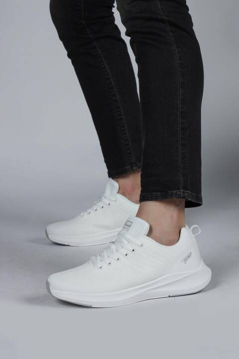 29537 Beyaz Erkek Sneaker Günlük Spor Ayakkabı - 3