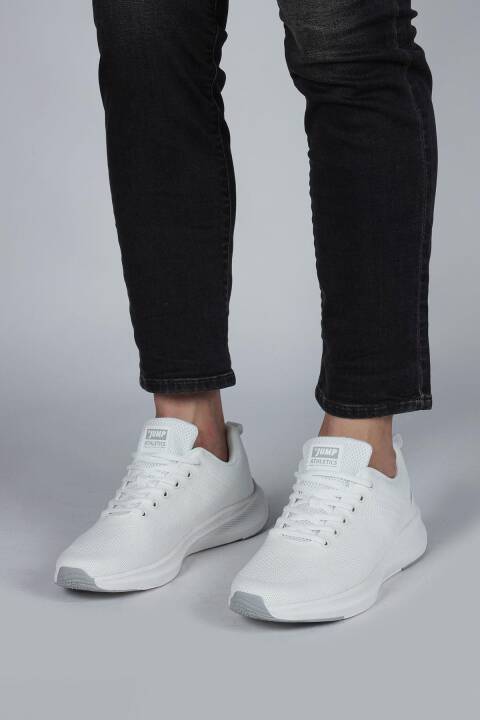 29537 Beyaz Erkek Sneaker Günlük Spor Ayakkabı - 5