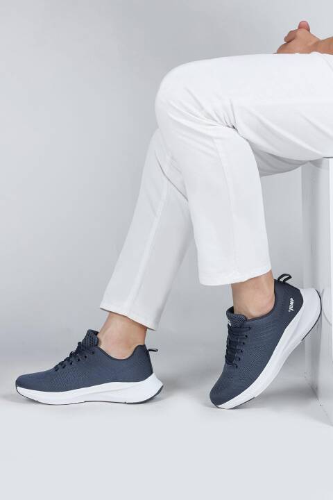 29537 Lacivert Erkek Sneaker Günlük Spor Ayakkabı - 4