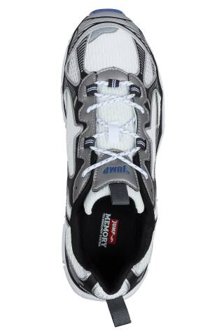 29550 Gri - Beyaz Erkek Sneaker Günlük Spor Ayakkabı - 9