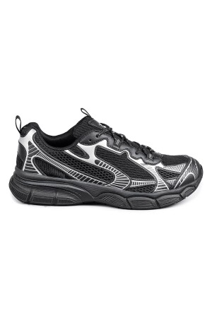 29550 Siyah Erkek Sneaker Günlük Spor Ayakkabı - 1