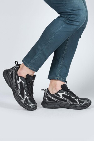 29550 Siyah Erkek Sneaker Günlük Spor Ayakkabı - 3