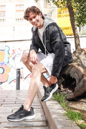 29578 Siyah Erkek Sneaker Günlük Spor Ayakkabı - 3