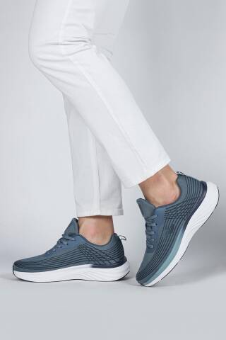 29578 Turkuaz Mavi Erkek Sneaker Günlük Spor Ayakkabı - Jump (1)