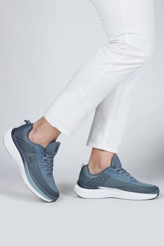 29578 Turkuaz Mavi Erkek Sneaker Günlük Spor Ayakkabı - 4