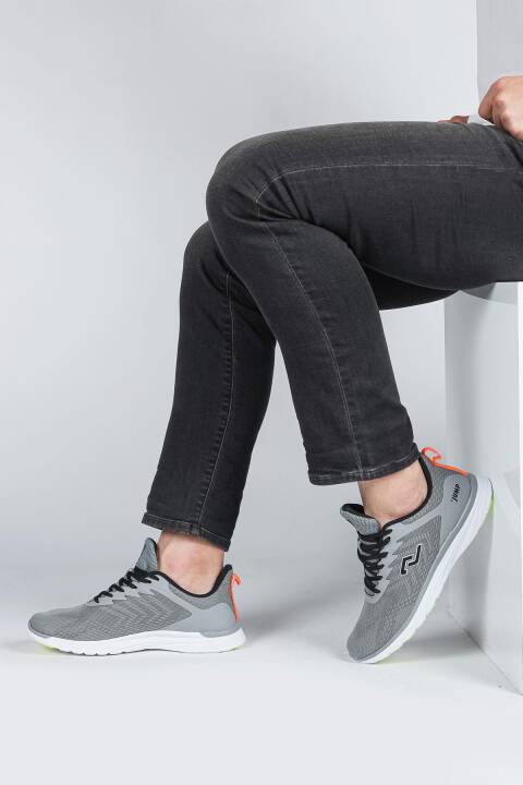 29585 Gri Erkek Sneaker Günlük Spor Ayakkabı - 4