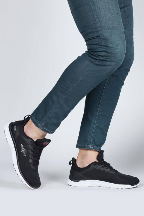 29585 Siyah Erkek Sneaker Günlük Spor Ayakkabı - 3