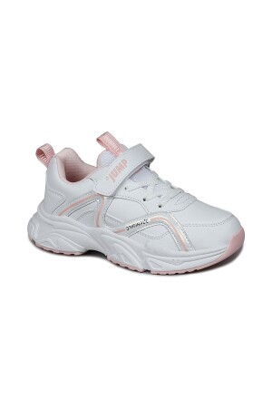 29603 Cırtlı Beyaz - Lila Kız Çocuk Sneaker Günlük Spor Ayakkabı - 5