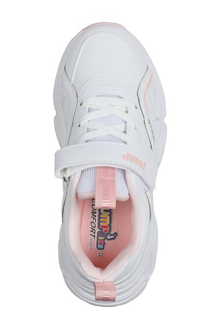 29603 Cırtlı Beyaz - Lila Kız Çocuk Sneaker Günlük Spor Ayakkabı - 6