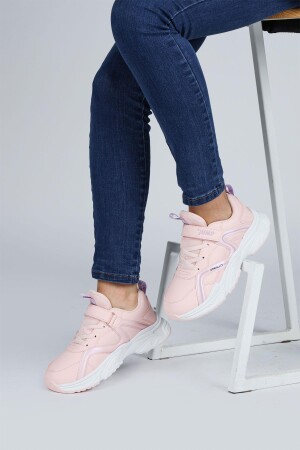 29603 Cırtlı Somon Pembe Kız Çocuk Sneaker Günlük Spor Ayakkabı - 2